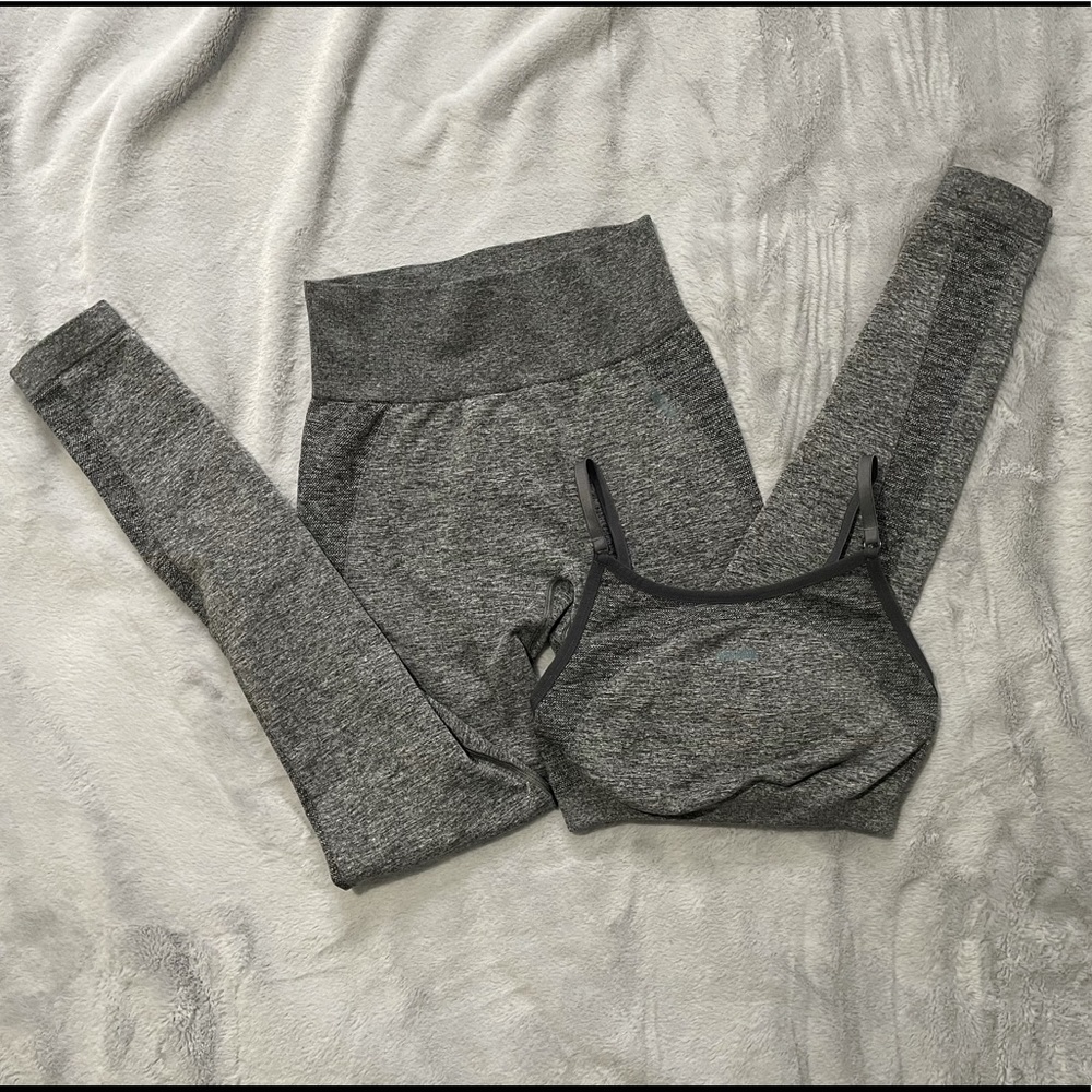 Gymshark Flex Set Charcoal/Teal - image 1